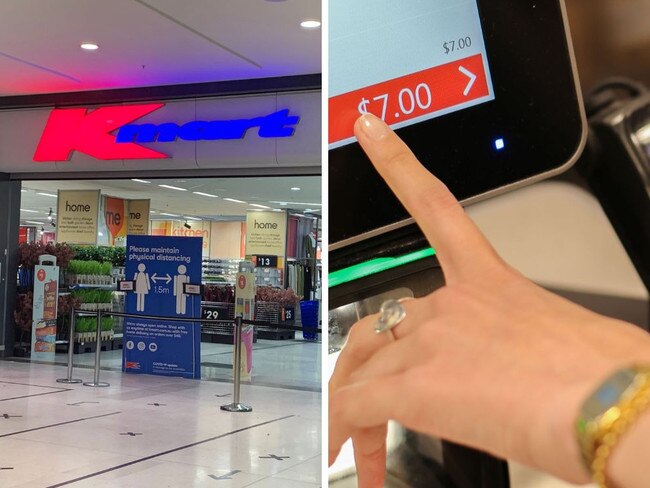 Kmart announces digital receipts, bank transactions accepted as tax invoices. Picture: Supplied