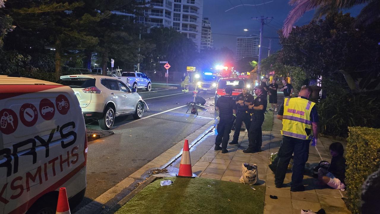 Fresh mayhem on Hedges Ave as P-plater hits parked vehicles