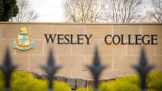 Wesley College received $598m over five years. Picture: Mark Stewart