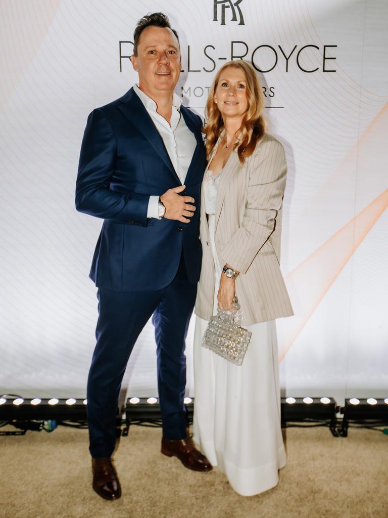 Chris Lee and Genny Lee attend the Rolls-Royce Ghost Launch on 24th September 2020. Socials: Damien Anthony Rossi Pictures: Dino Renda