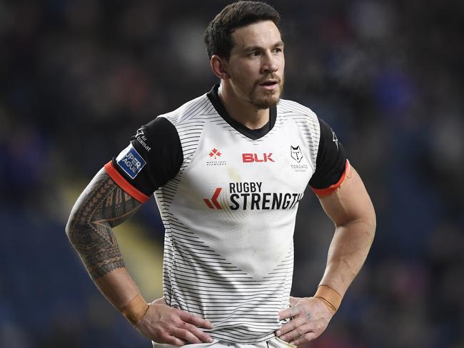 Totonto Wolfpack general manager Martin Vickers says he cannot reveal whether Sonny Bill Williams is among players who have shown signs of the coronavirus. Picture: George Wood/Getty