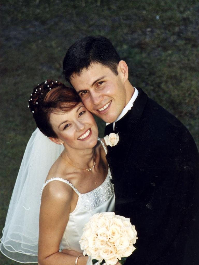 Andrew Carlile and Carrie-Ann Harmer were married in Maryborough on January 9, 2000.