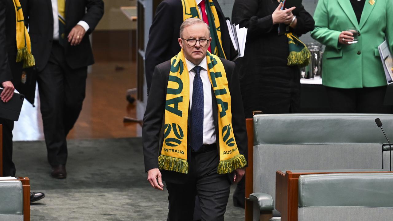 Anthony Albanese has walked back his plan to pitch the national day off to leaders at national cabinet. Picture: NCA NewsWire / Martin Ollman