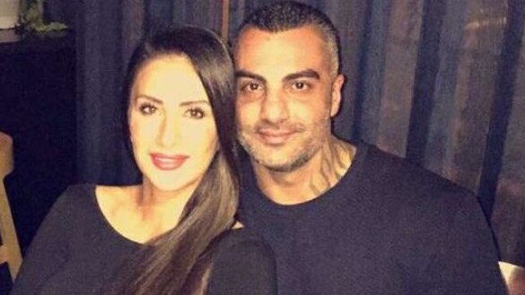 Carolina Gonzalez and husband, Mick Hawi, who was shot dead in Rockdale in Sydney's south.