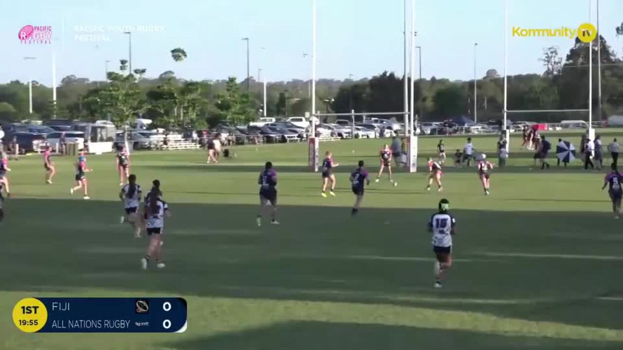 Replay: Queensland Fiji v Nations United NQ (U16 girls) - 2024 Pacific Youth Rugby Festival Day 2