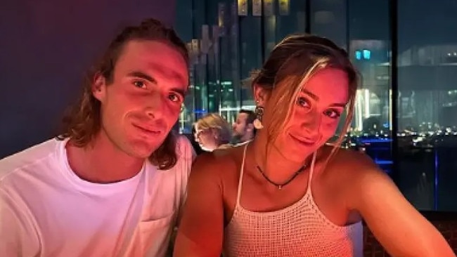 Paula Badosa and Stefanos Tsitsipas