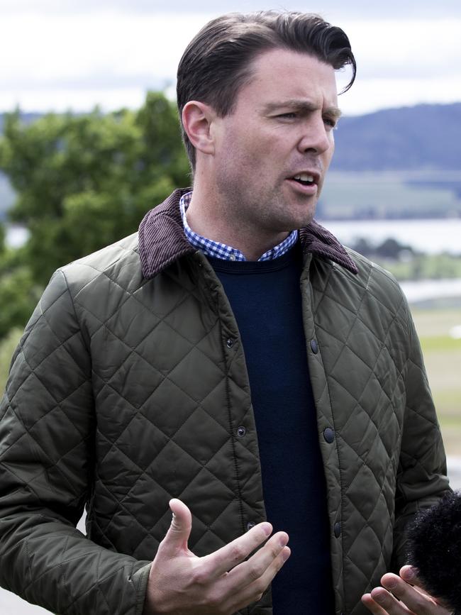 Tasmanian Liberal Senator Jonathon Duniam. Picture: LUKE BOWDEN