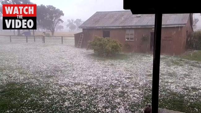 Huge ‘tennis Ball Sized Hail Hits In Granite Belt As Severe Storms Pass Through The Courier Mail 2913