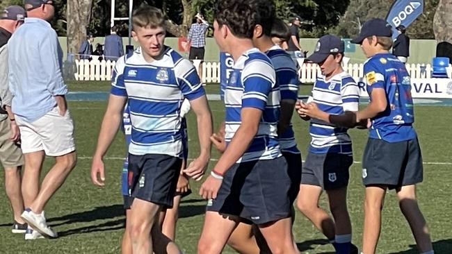 Willem Johnstone, left, was top notch for Nudgee.