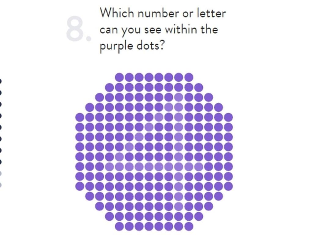 simple eye test determines colour perception daily telegraph