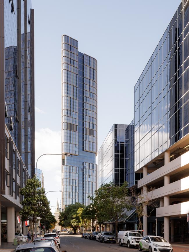 Lang Walker’s Parramatta Square development is near completion.