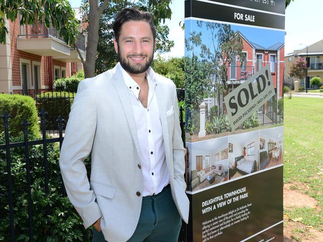 National Realty, Real Estate Agent Nicholas Bucco at a property at Ferryden Park on Thursday 3rd March 2022 - Picture: Michael Marschall