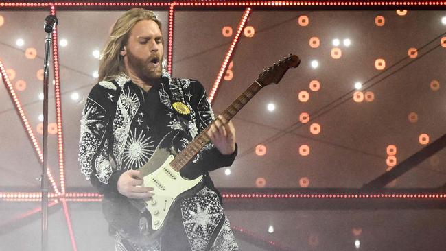 Singer Sam Ryder performs on behalf of Britain during the final of the Eurovision Song contest in 2022 in Turin. Picture: AFP