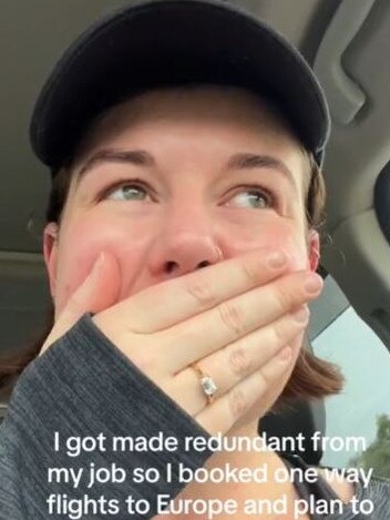 Amie Maclaine revealed her plans after losing her job. Picture: TikTok/amiemaclaine