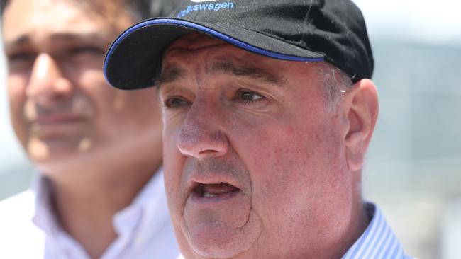 Opposition energy spokesman Michael Hart talks up energy policy for FNQ. Photo: Stewart McLean