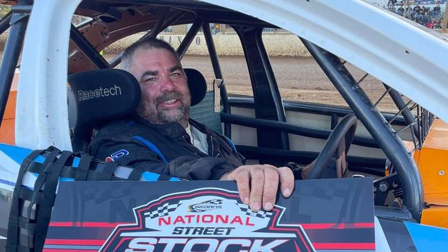 Mr Brumfield, a talented speedway driver, was away in Mount Gambier racing in state titles when two classic cars were stolen from his property.