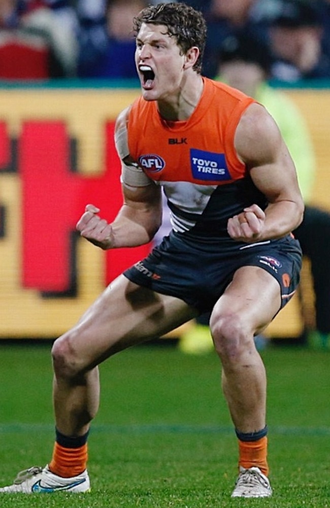 Jacob Hopper picked up a Rising Star nomination for his performance against Gold Coast. Pic: Michael Klein.