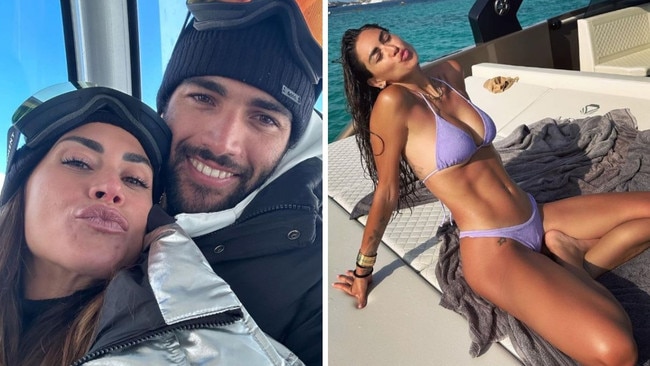 Matteo Berrettini and Melissa Satta.