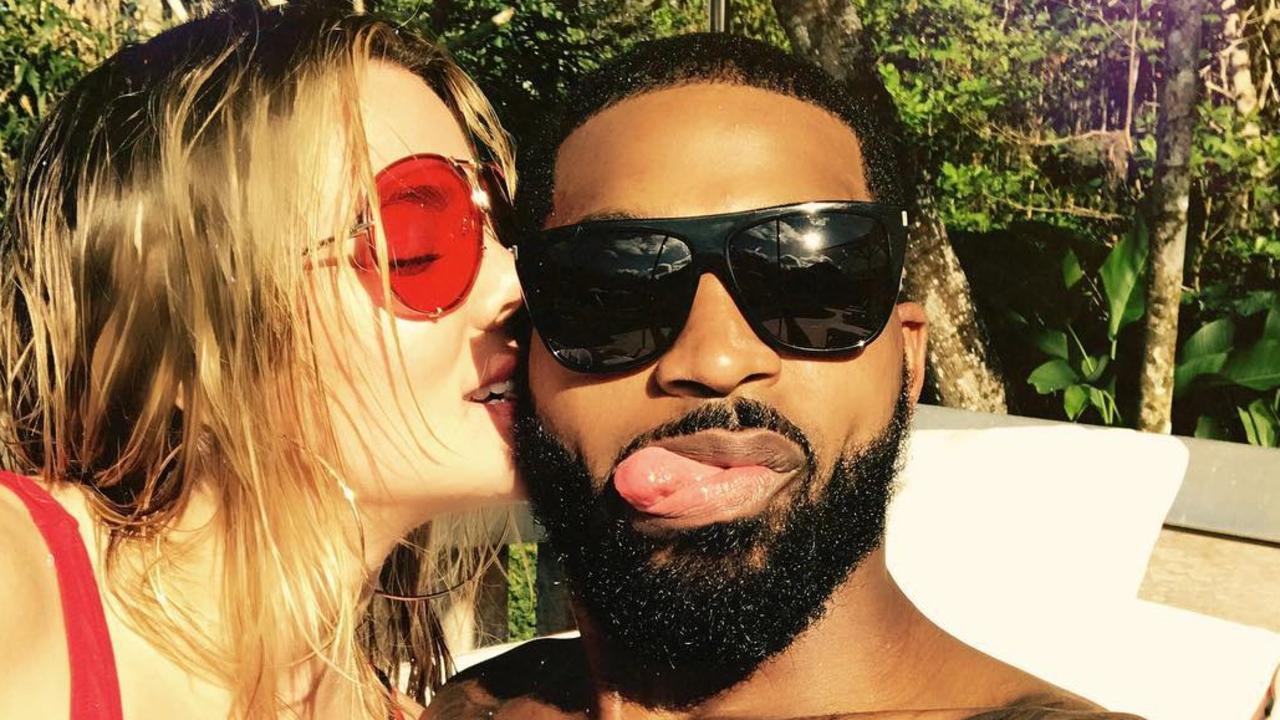 Khloe Kardashian and Tristan Thompson. Picture: Khloe Kardashian/Instagram