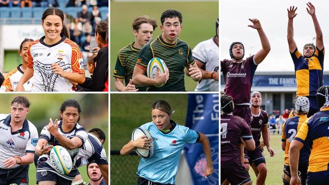Australian Schools Rugby Championships 2024. Pictures: Rachel Wright and Anthony Edgard.