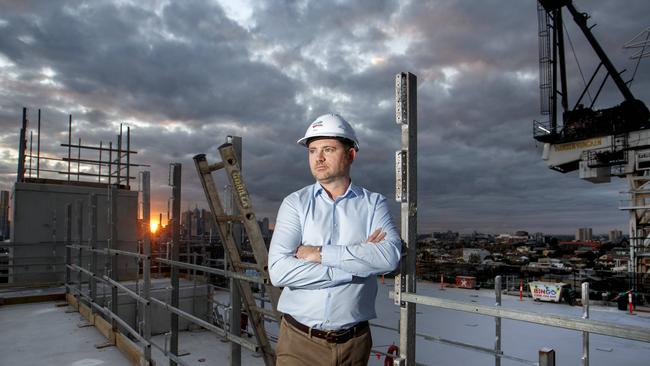 Property developer Sam Tarascio says they will look for opportunities in other states due to uncompetitive settings in Victoria. Picture: David Geraghty