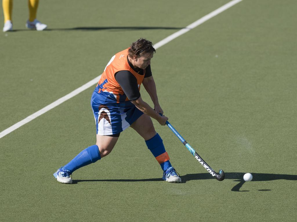 Mellissa Griffin of Maryborough 1 against Toowoomba 2.