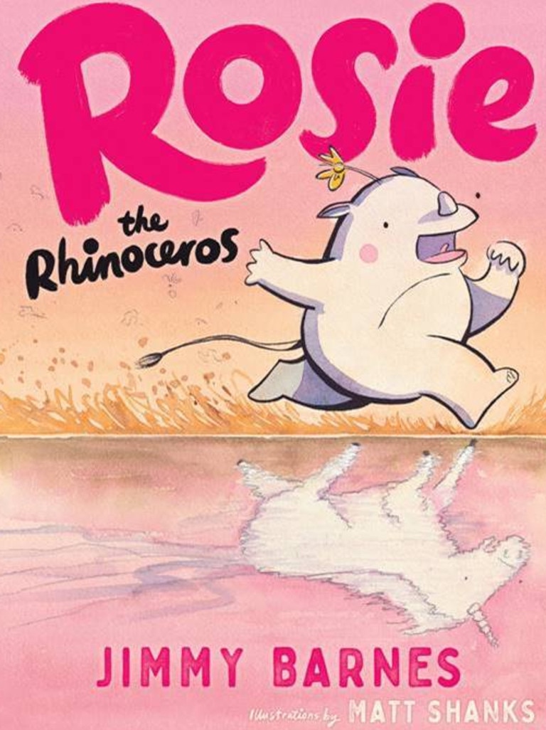 Rosie The Rhinocerous is Barnesy’s new kids book.