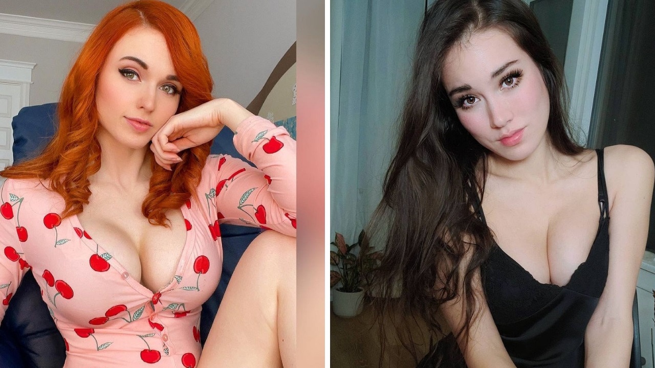 Amouranth before and after
