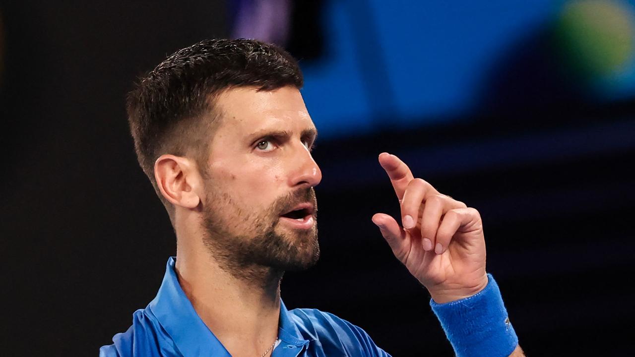 Novak Djokovic is expected to escape a fine for his media snub (Photo by DAVID GRAY / AFP)