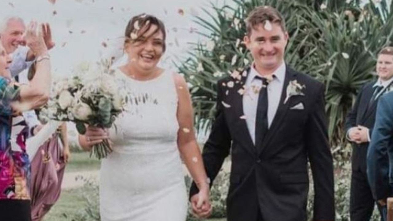 The man who died in a shark attack on Shelly Beach has been identified as Timothy Thompson, who leaves behind pregnant wife Kate. Picture: GoFundMe