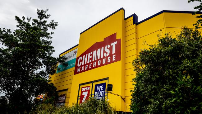 The owners of four chemist warehouse stores in Adelaide have been accused of underpaying workers – with the lawsuit having the potential to affect thousands of workers across Australia. Picture: Sarah Marshall