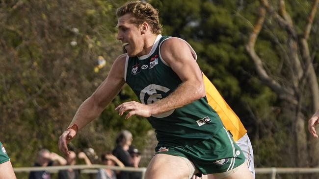 Thomas Bell in action for Greensborough. Picture: Valeriu Campan