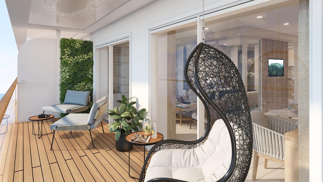 Kilgore’s unit will have a balcony like this one. (Picture: Storylines)