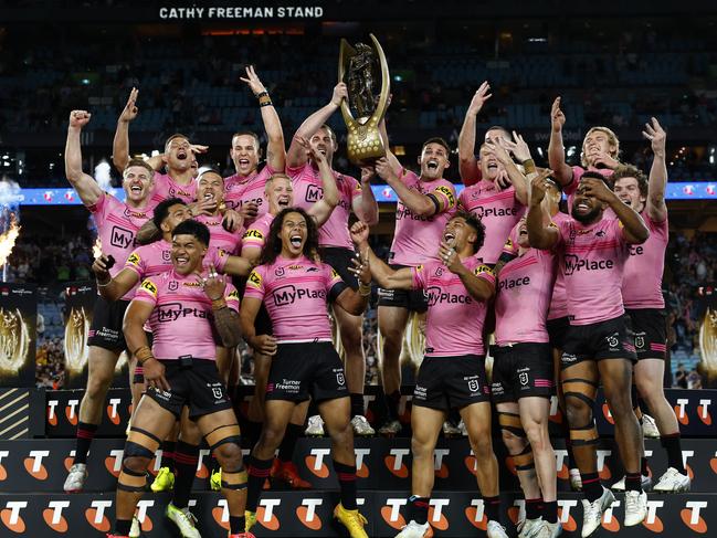 Penrith love proving the doubters wrong. Picture: Jonathan Ng