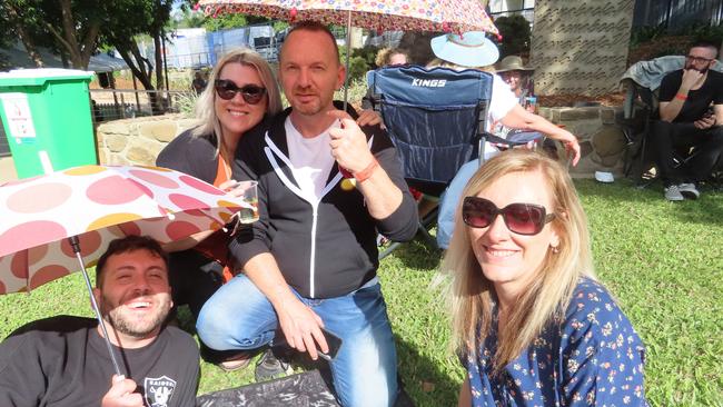 Luke, Kristy, Ashley and Terri at the Relish Food & Wine Festival.