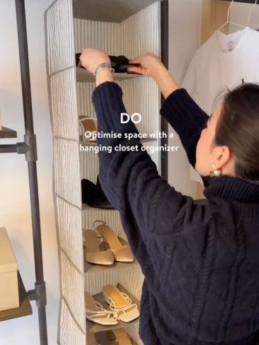 Amazon's Hanging Shelves. Picture: TikTok/@westwing