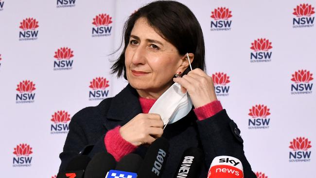 NSW Premier Gladys Berejiklian on Sunday.