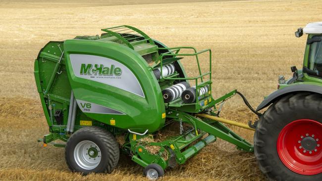 McHale V6750 large round baler.