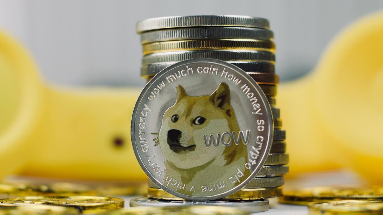 Digital currency dogecoin.