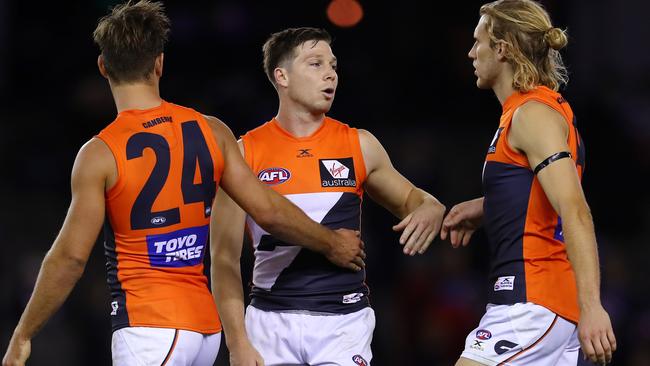 Toby Greene’s teammates don’t want him to change. Picture: Michael Klein