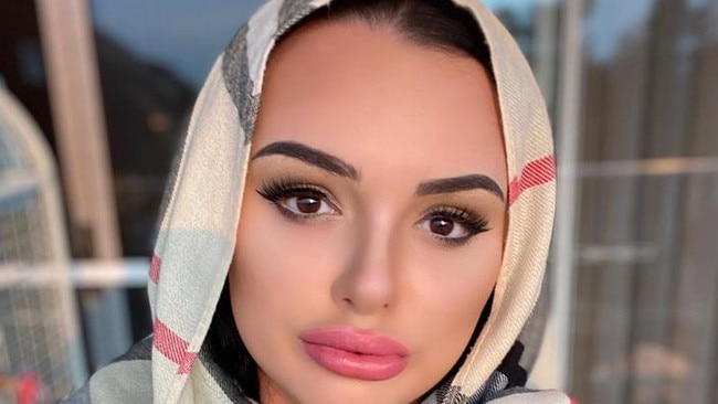 Brianna Costigan, the daughter of a Queensland MP, had donned the headscarf and reportedly married her co-accused last month. Picture: Instagram