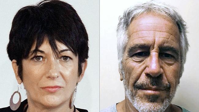 Ghislaine Maxwell (L) and Jeffrey Epstein.