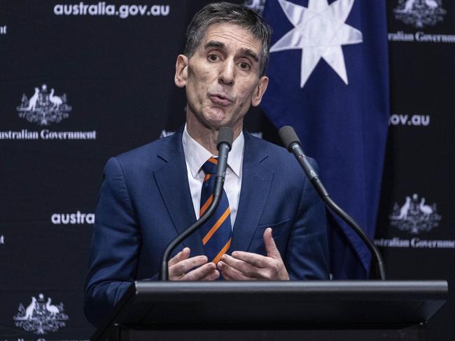 AMA president Dr Tony Bartone has pleaded with patients to take advantage of new telehealth consultations and keep in touch with their doctors. Picture: Gary Ramage