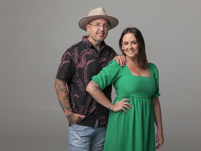 Dan and Steph Mulheron have a new show on Channel 7, with the first episode starring Hervey Bay. Picture: Mark Cranitch.