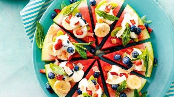 This fruit 'pizza' is a treat.