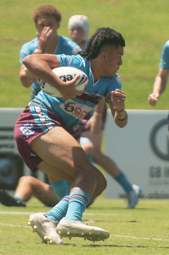 AJ Bollinger Mackay Cutters vs Central Queensland Capras Cyril Connell Saturday 8 March 2025 Picture:Michaela Harlow