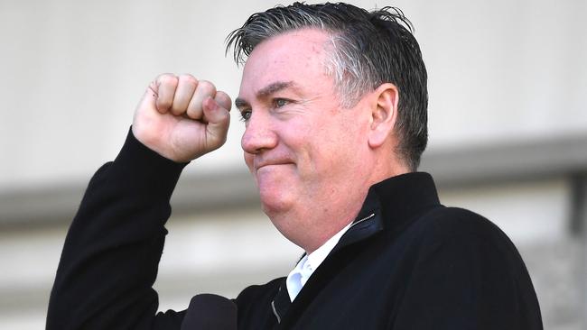 Eddie McGuire has been re-elected as Collingwood president. Picture: AAP