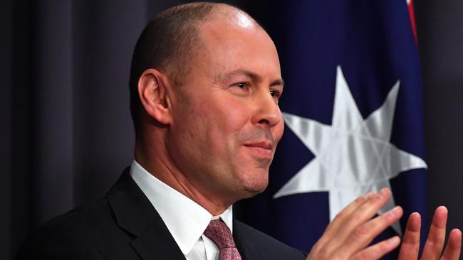 Treasurer Josh Frydenberg’s budget goes against Menzian values. Picture: Getty Images