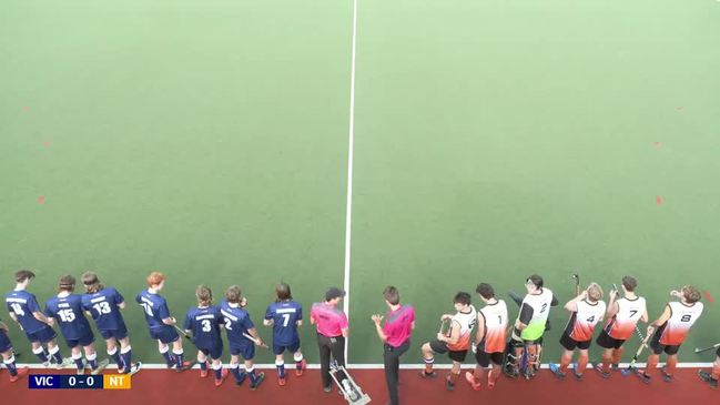 REPLAY: National U18's Boys Hockey Championships - VIC vs NT