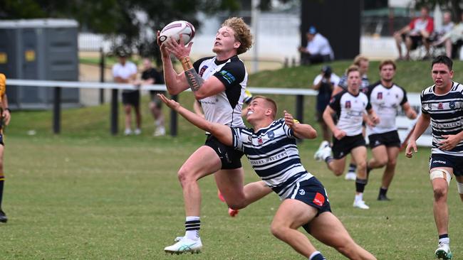 Club rugby colts 1 between Brothers and Souths. Saturday April 20, 2024. Picture, John Gass